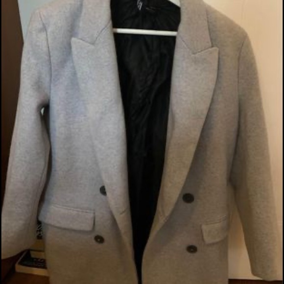 Zara Double Breasted Blazer/Coat - Picture 3 of 6